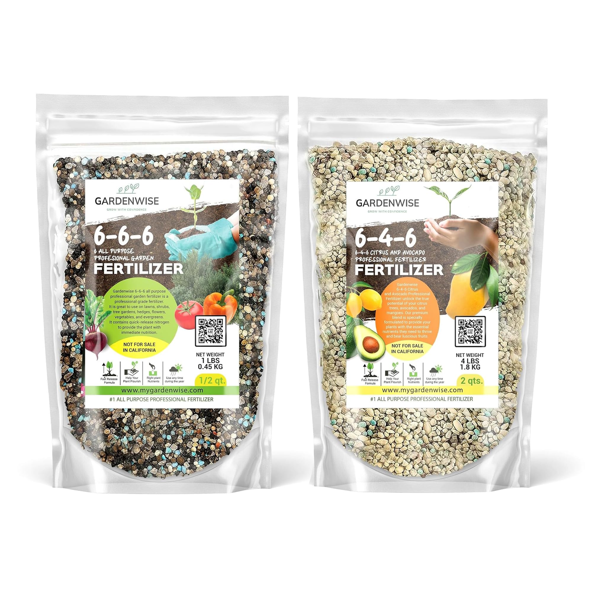 Amazon.com : Gardenwise 6-6-6 All-Purpose Professional Plant Food
